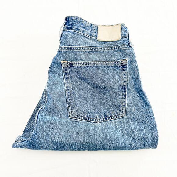 Everlane The Curvy 90s Cheeky Straight Organic Cotton Denim Jeans Size 32 - Picture 1 of 9